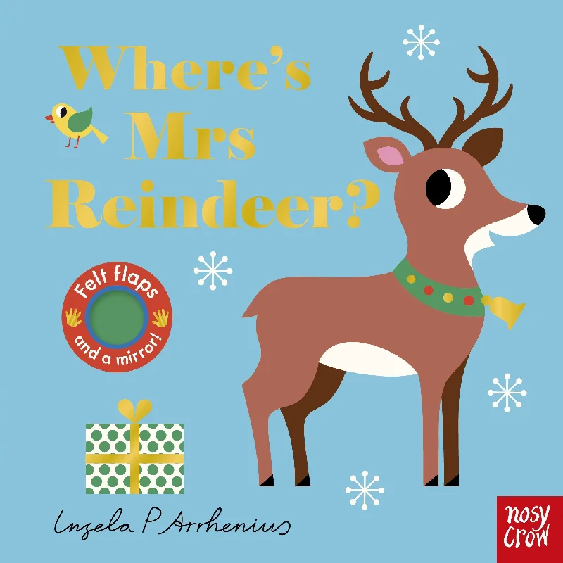 - Parrot climbing and standing wooden frameWhere's Mrs Reindeer? (Felt Flaps)