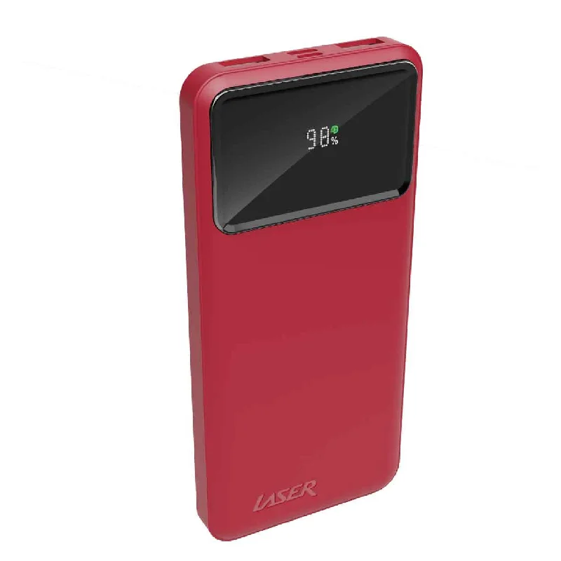 ---Laser 10000mAh Powerbank 18W PD with LED Indicator (Red)