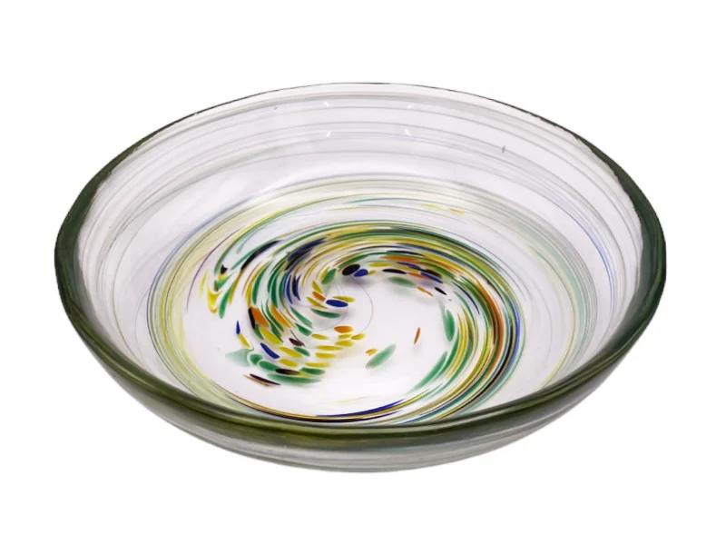 - Air box TSA certified check-inColorful Dots Glass Mini Plate Colorful