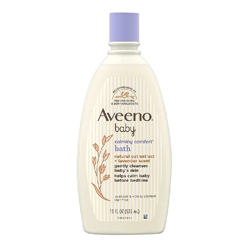 ---AVEENO BABY BATH NATUAL OAT PLUS LAVENDER SCENT 532 ML
