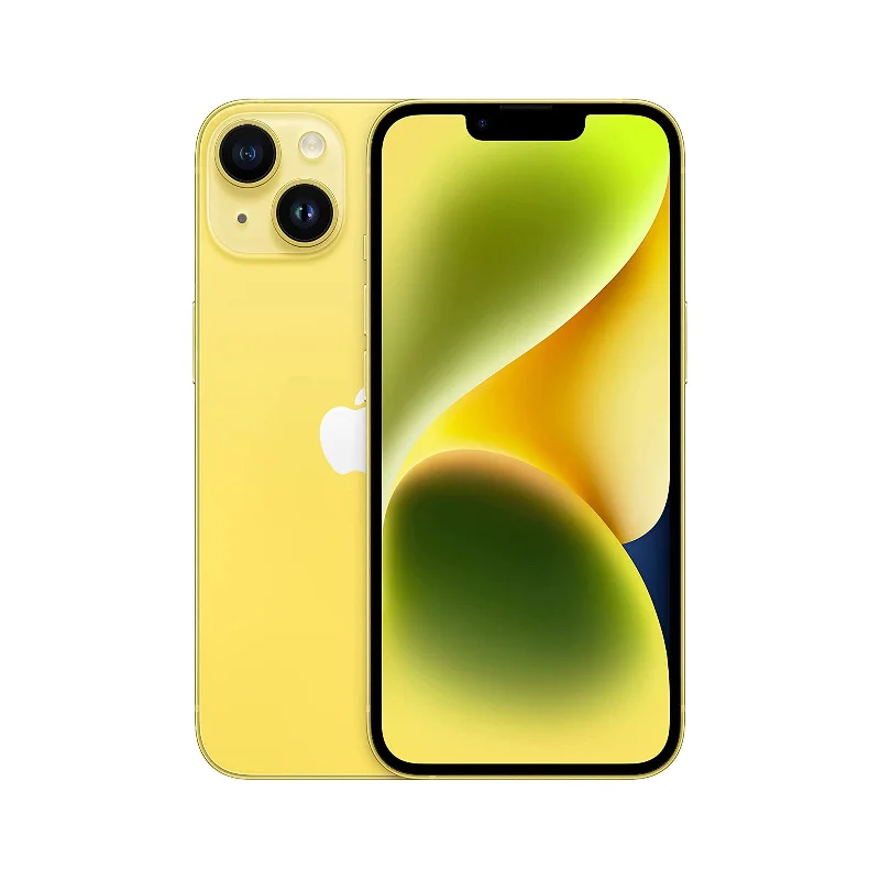  -Anti-scratch scratching board AND cat bed in oneApple iPhone 14 256GB (Yellow) [~Renewed: Very Good]