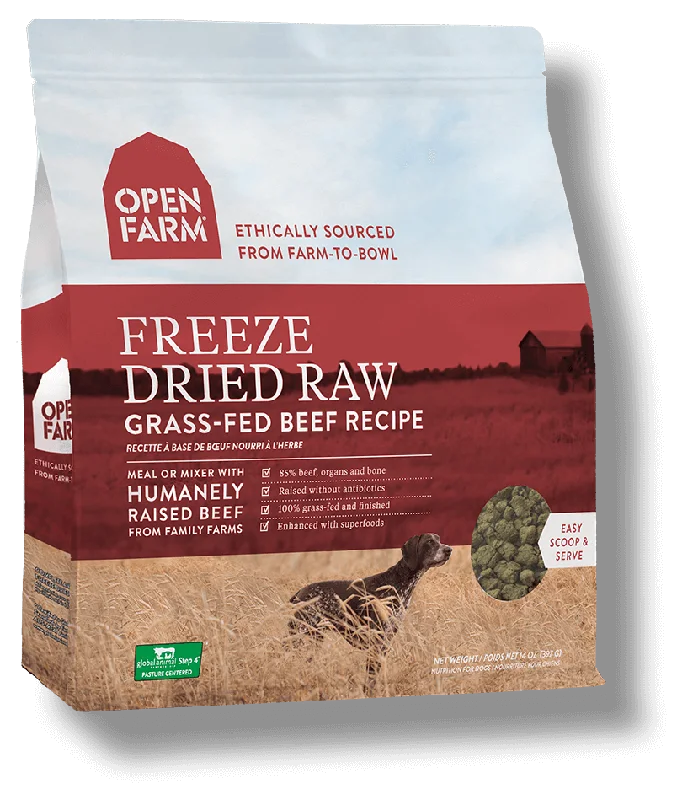 - Dog food helps the digestive systemOpen Farm - Freeze Dried Raw Dog Food