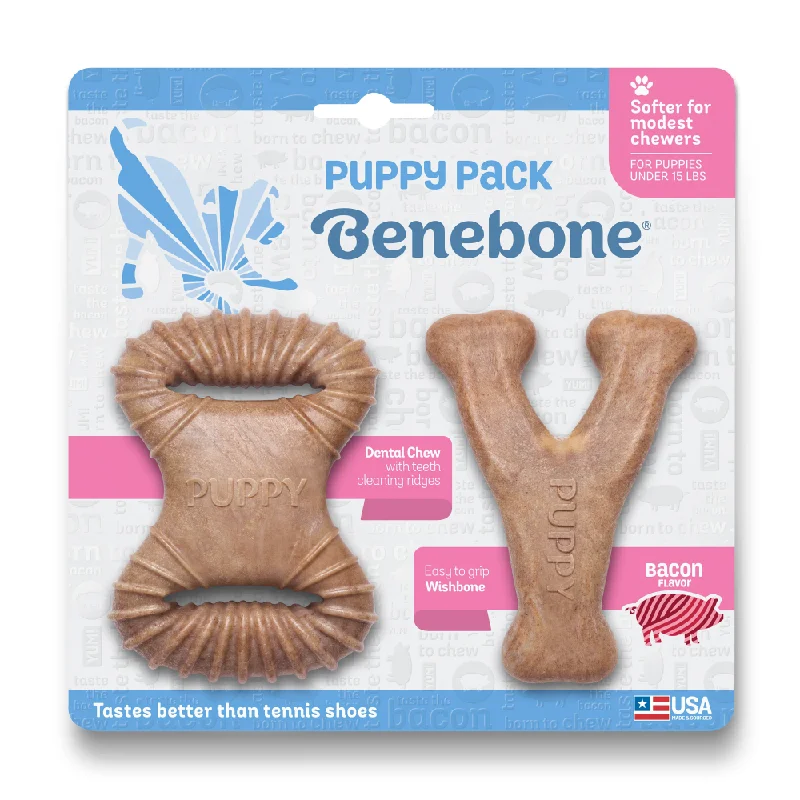 - Pet vitamin complex nutrition tabletsBenebone Bacon Flavored Dental and Wishbone Chew Toys for Puppy - Pet vitamin complex nutrition tabletsBenebone Bacon Flavored Dental and Wishbone Chew Toys for Puppy