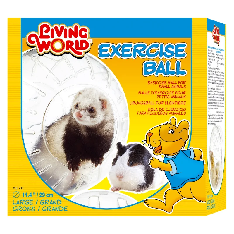 - Summer pet ice matExercise Ball with Stand For Guinea Pigs & Ferrets - Large (11.4")