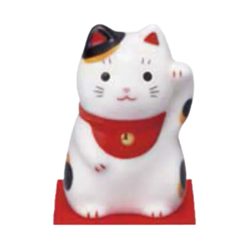 - Pet monitor with cameraS Beckoning Cat With Zabuton Cushion Ceramic Ornament