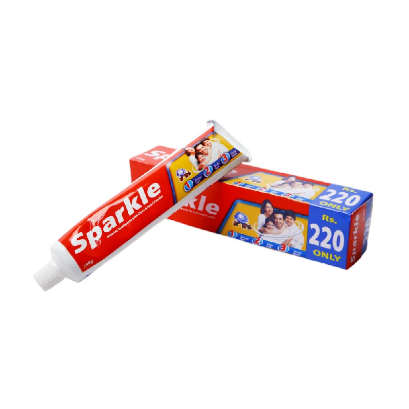 - Teething and chewing toys for puppiesSPARKLE FLUORIDE TOOTHPASTE 200 GM