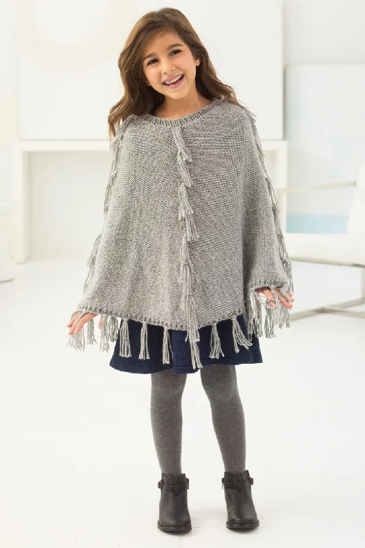 - Dog heart rate monitoring collarGirl's Fringed Poncho (Knit-Crochet)