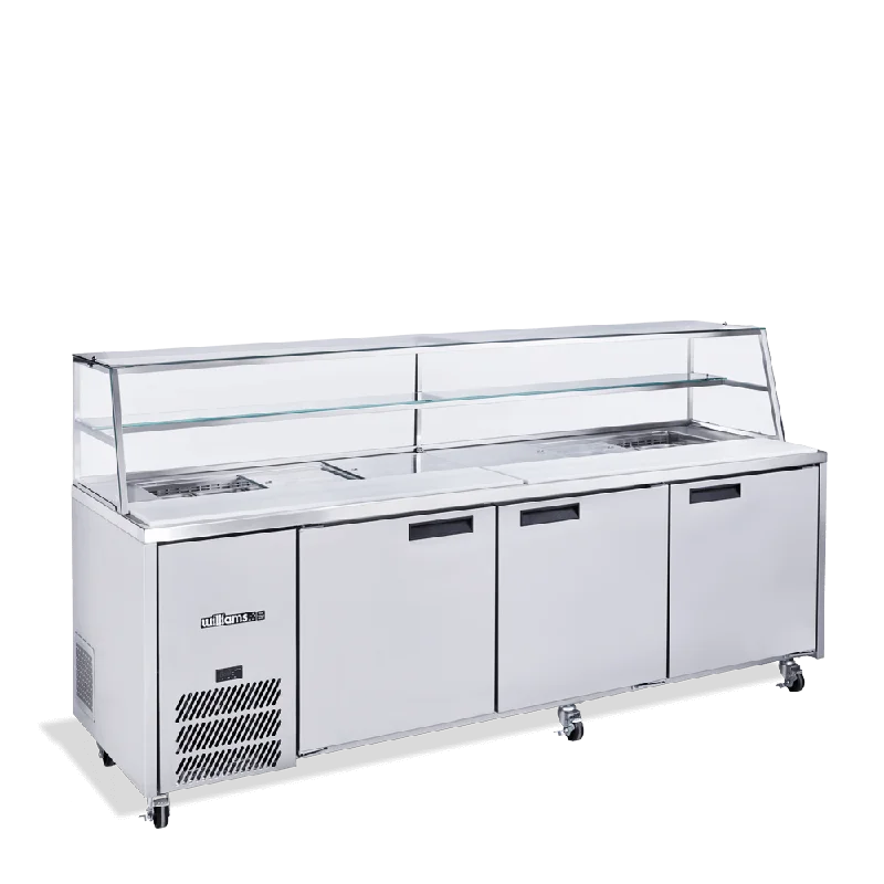 - Cat hair ball removal and hair removal creamWilliams Jade Sandwich - Three Door Stainless Steel Prep Counter Refrigerator With Blown Air Well - Cat hair ball removal and hair removal creamWilliams Jade Sandwich - Three Door Stainless Steel Prep Counter Refrigerator With Blown Air Well