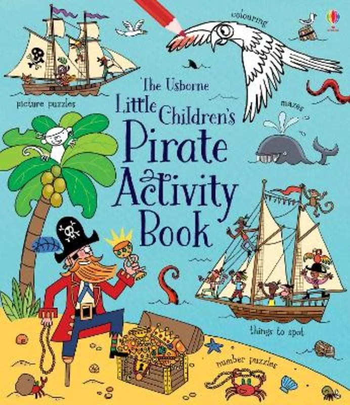 - Air box TSA certified check-inLittle Children's Pirate Activity Book