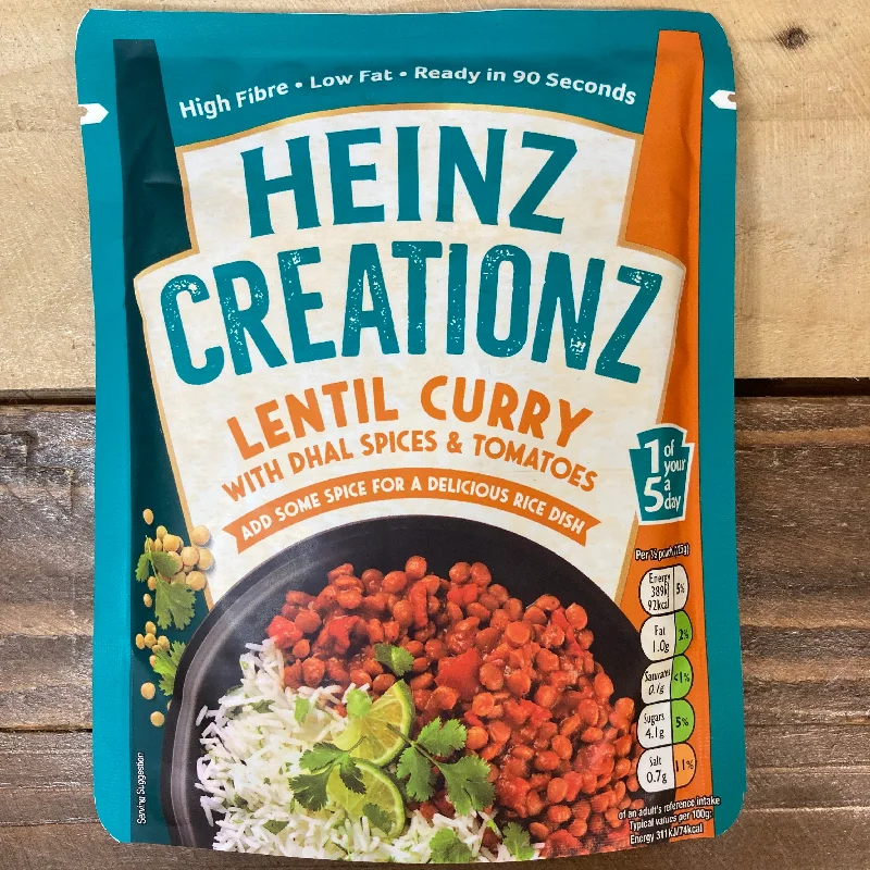 - Foldable and portable cat bag2x Heinz Creationz Lentil Curry (2x250g)