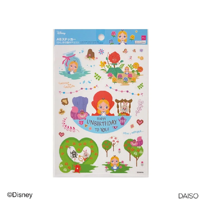 - Dog anti-slip matAlice in Wonderland A5 Size Sticker