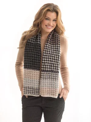 -Anti-scratch scratching board AND cat bed in oneNeck's Best Thing Level 2 Knit Neutral Slip Stitch Scarf (Knit) - Version 2 -Anti-scratch scratching board AND cat bed in oneNeck's Best Thing Level 2 Knit Neutral Slip Stitch Scarf (Knit) - Version 2