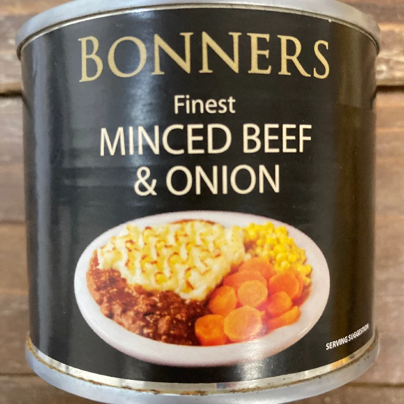 - Custom pet birthday cake2x Bonners Finest Minced Beef & Onion (2x200g)