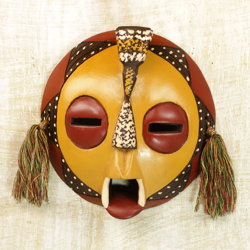 - Solid wood cat climbing frame customizedCalm One Handcrafted Yellow Sese Wood Wall Mask from Ghana - Solid wood cat climbing frame customizedCalm One Handcrafted Yellow Sese Wood Wall Mask from Ghana