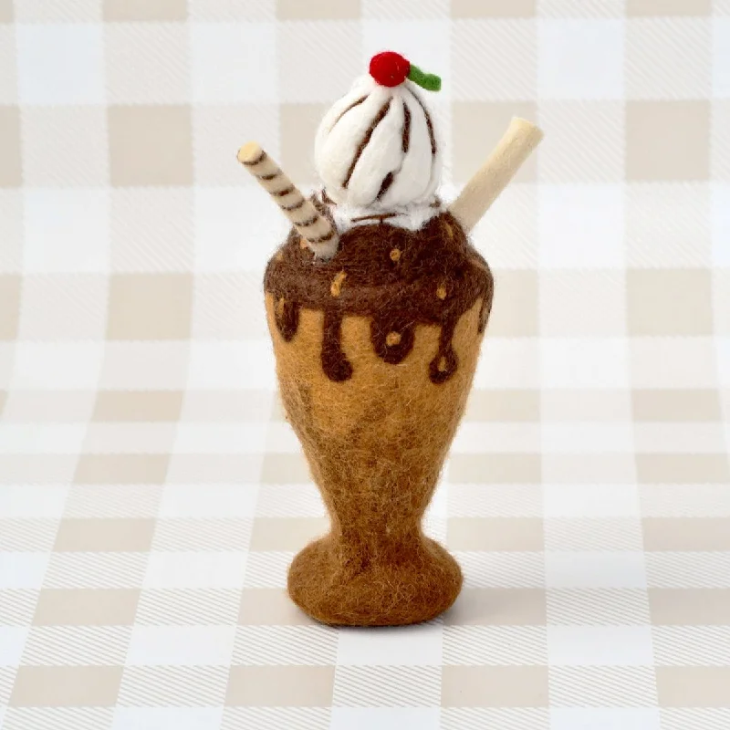 - Solid wood cat climbing frame customizedFelt Food Chocolate Milk Shake
