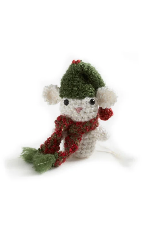 - Degradable pet feces bagAmigurumi Christmas Mouse Ornament (Crochet)