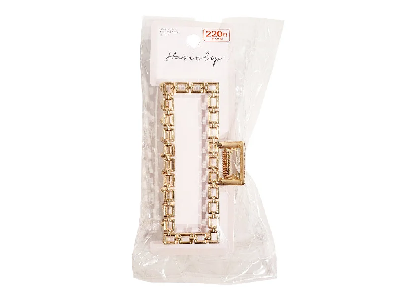 - ​​Pet toys under    yuanVance Hair Clip Chain Square Gold