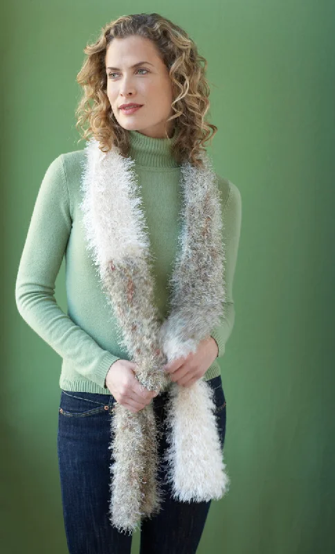 ---Plush Scarf (Knit)