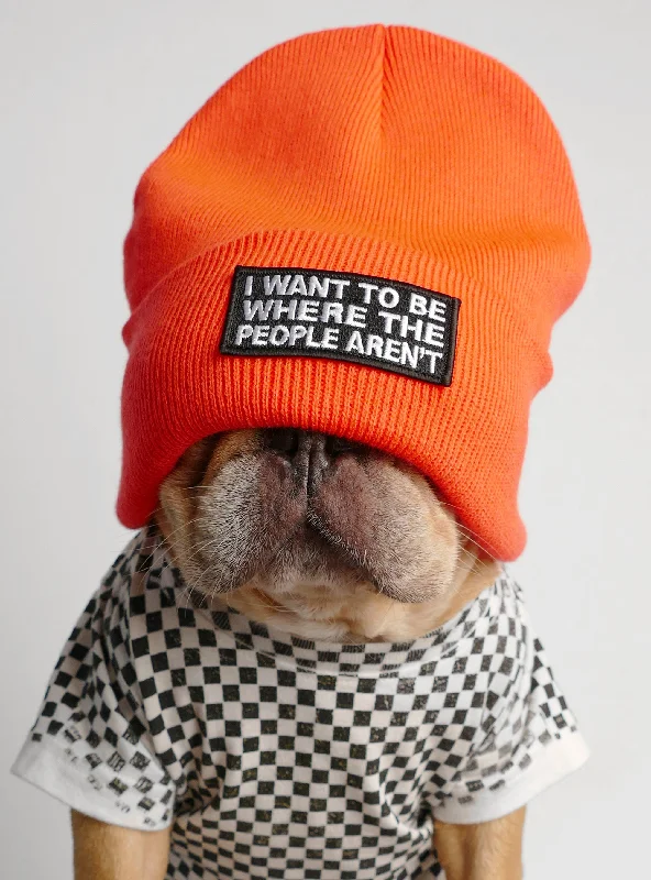 Pet birthday party clothesWhere The People Aren't Beanie