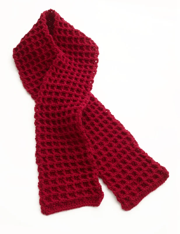 - Organic cotton dog bibsWaffle Stitch Crochet Scarf