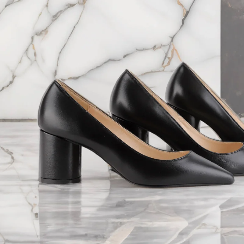 CHOICE - classic block heel pumps