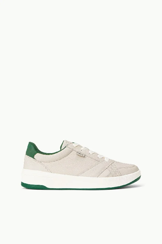 STAUD + KEDS THE COURT SNEAKER | CREAM GREEN