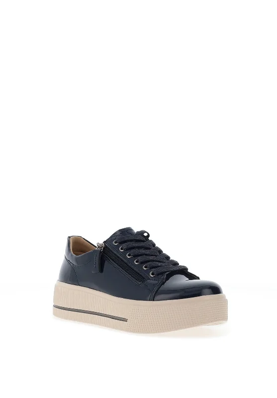 Patrizio Como Ravenna Platform Trainers, Navy