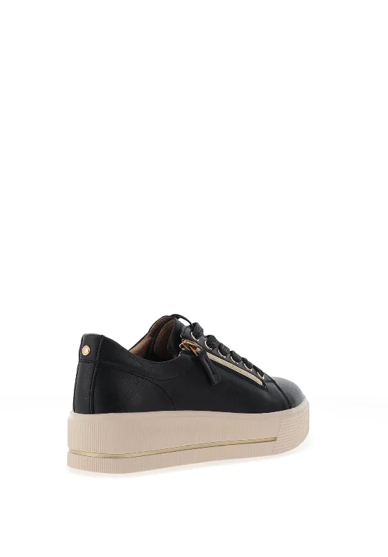 Patrizio Como Ravenna Platform Trainers, Black