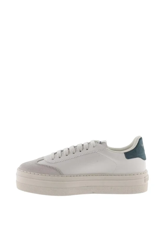 Victoria Barcelona Logo Platform Trainers, Neutral