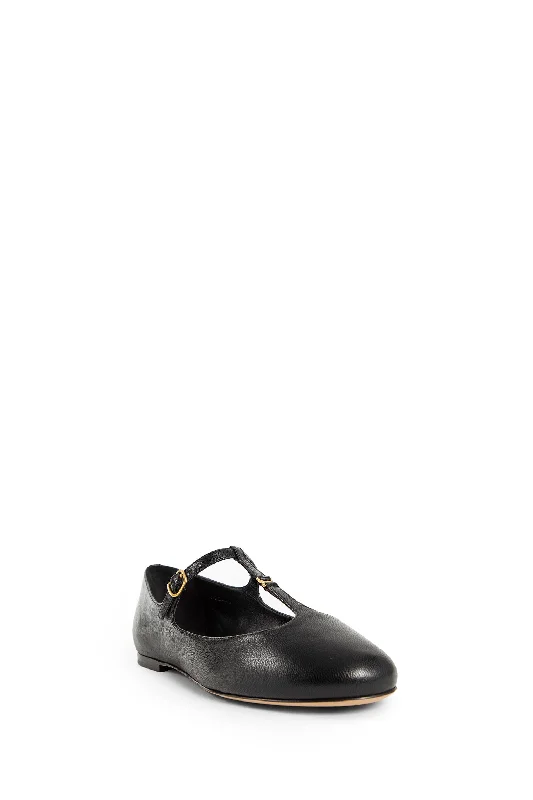 CHLOÉ WOMAN BLACK FLATS