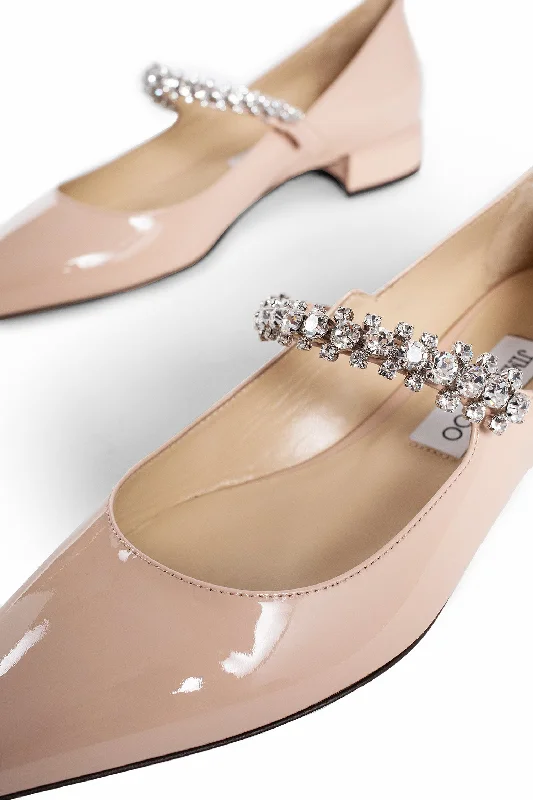 JIMMY CHOO WOMAN PINK FLATS