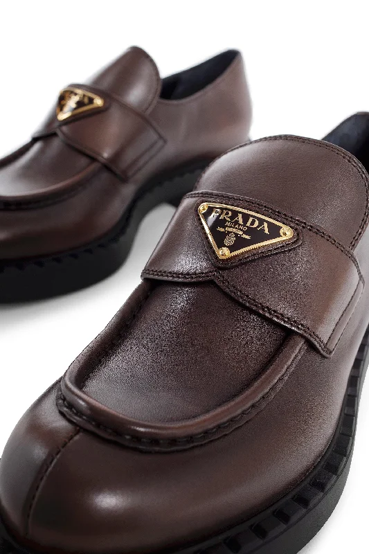 PRADA WOMAN BROWN FLATS