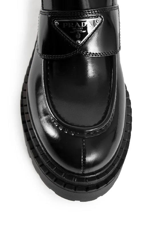 PRADA WOMAN BLACK FLATS PRADA WOMAN BLACK FLATS