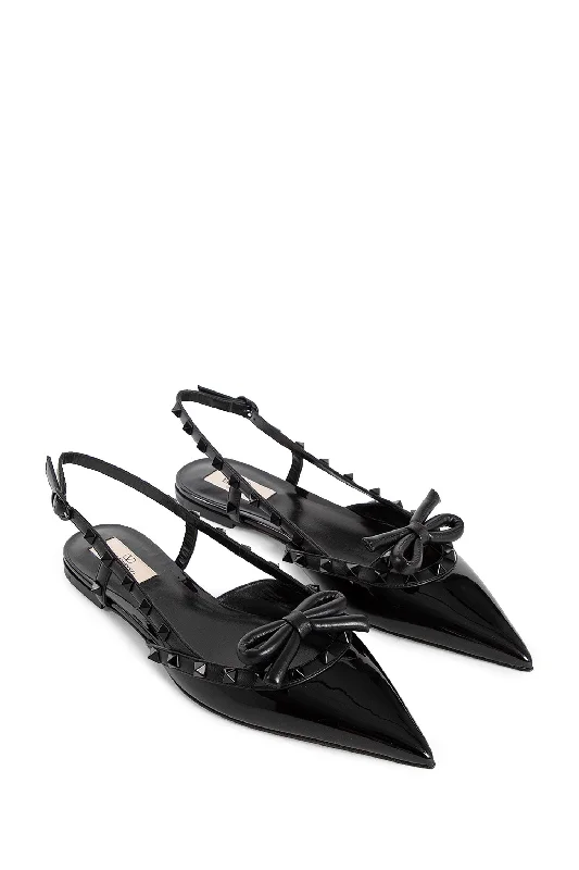 VALENTINO WOMAN BLACK FLATS